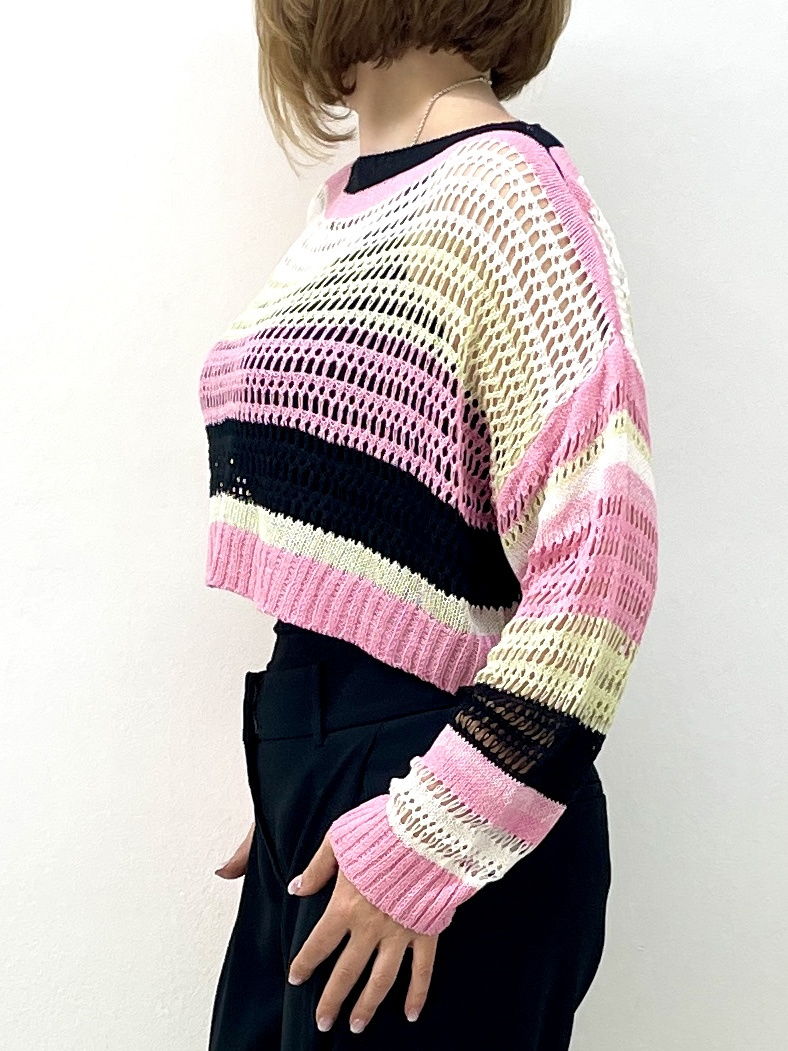 Kurzer Sommerpullover