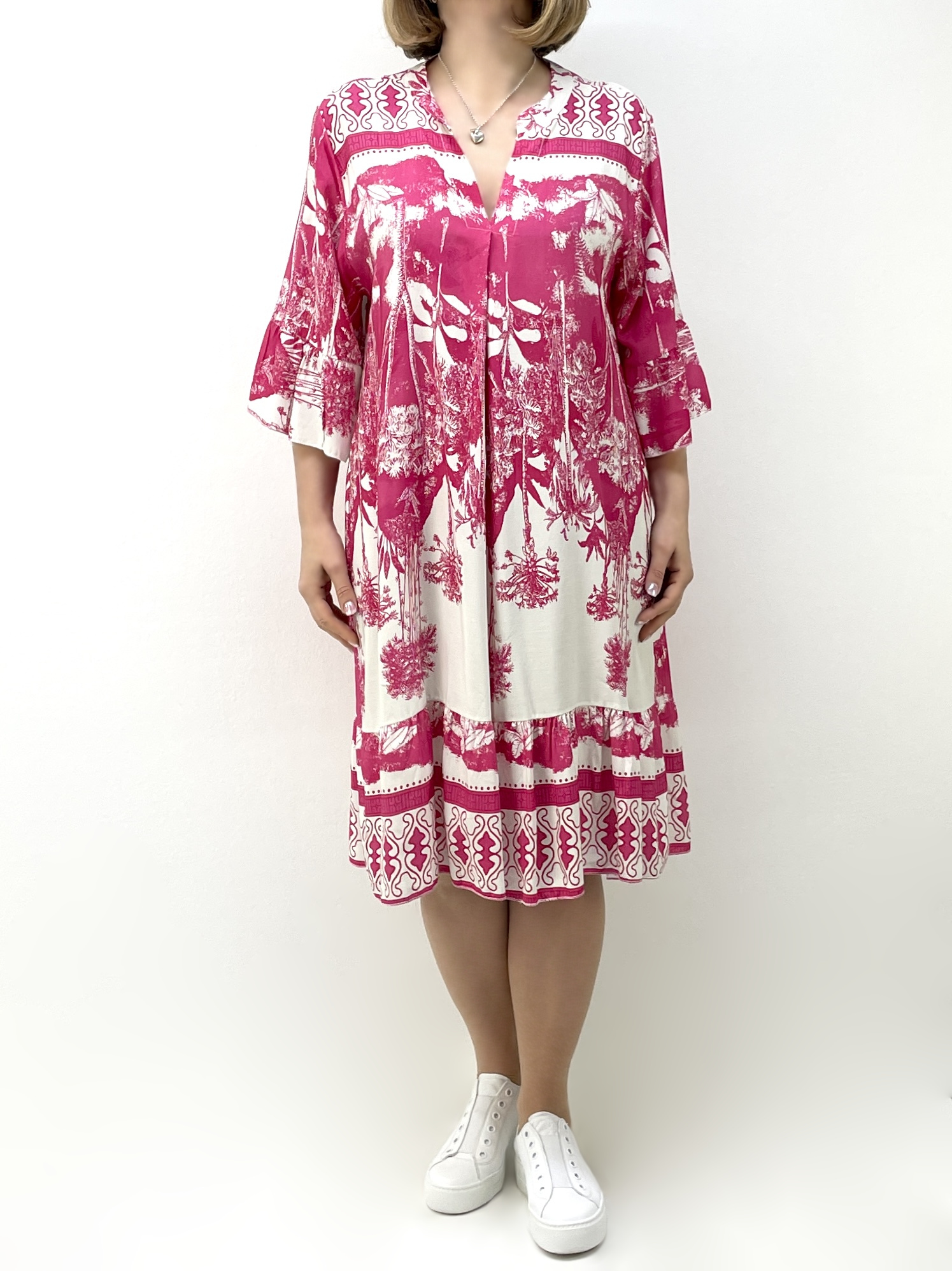 Boho-Style Tunika-Kleid