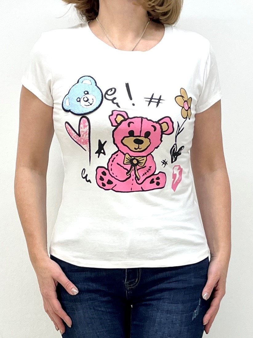 T-Shirt mit Teddy Bear