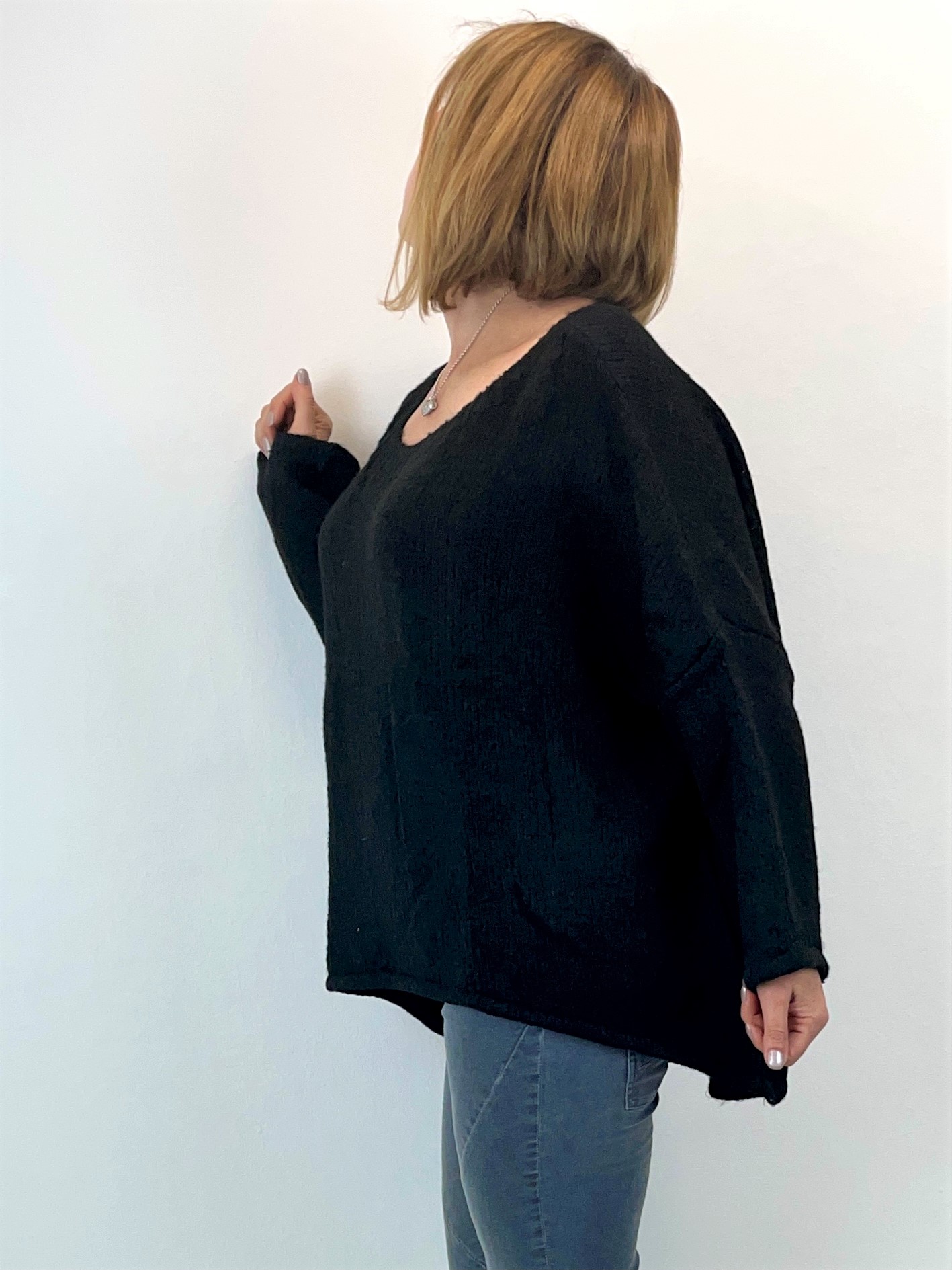 Moderner Pullover in Oversize-Look